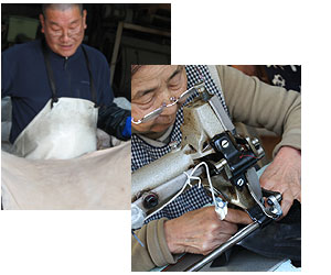 職人の作業風景